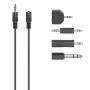 Hama 00305151 audiokaapeli 2,5 m 3,5 mm musta