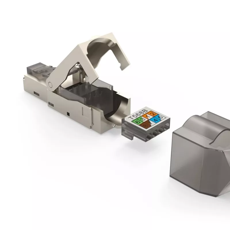 Hama 00200793 johdinliitin RJ45 harmaa