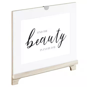 Hama Beauty yksittäinen valokuvakehys läpinäkyvä, valkoinen