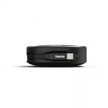 Hama 00201830 USB-kaapeli USB 2.0 1 m USB C 0,48 Gbit/s musta