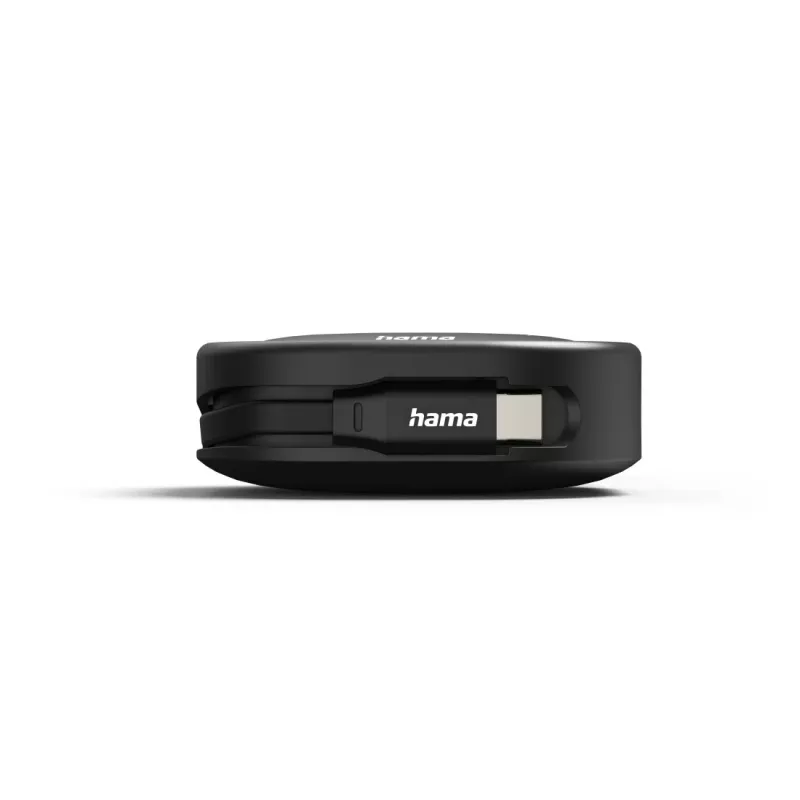 Hama 00201830 USB-kaapeli USB 2.0 1 m USB C 0,48 Gbit/s musta