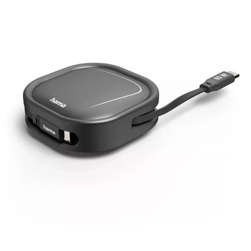 Hama 00201830 USB-kaapeli USB 2.0 1 m USB C 0,48 Gbit/s musta