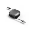 Hama 00201830 USB-kaapeli USB 2.0 1 m USB C 0,48 Gbit/s musta