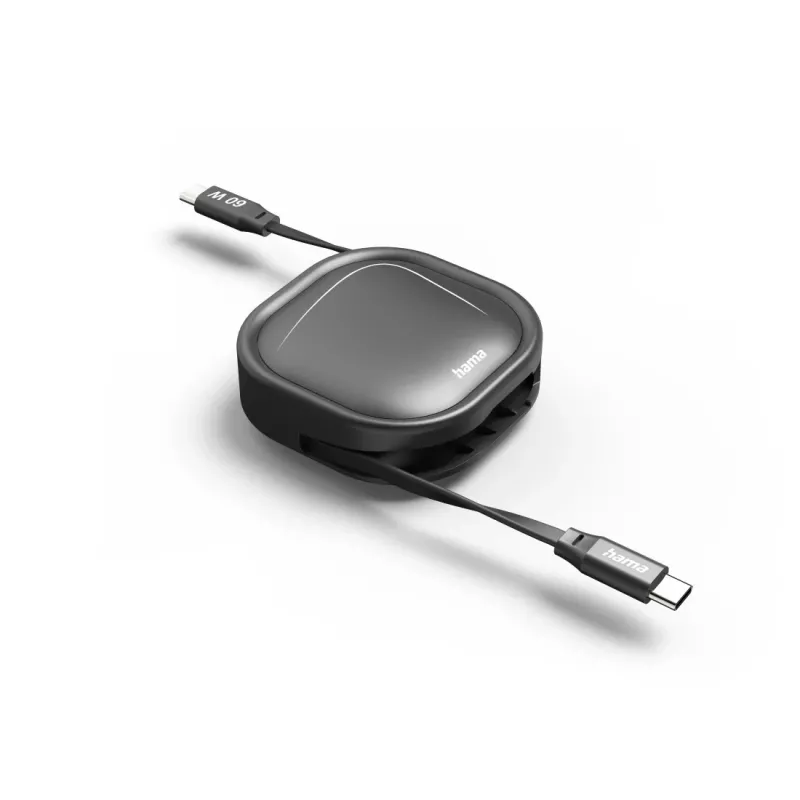 Hama 00201830 USB-kaapeli USB 2.0 1 m USB C 0,48 Gbit/s musta