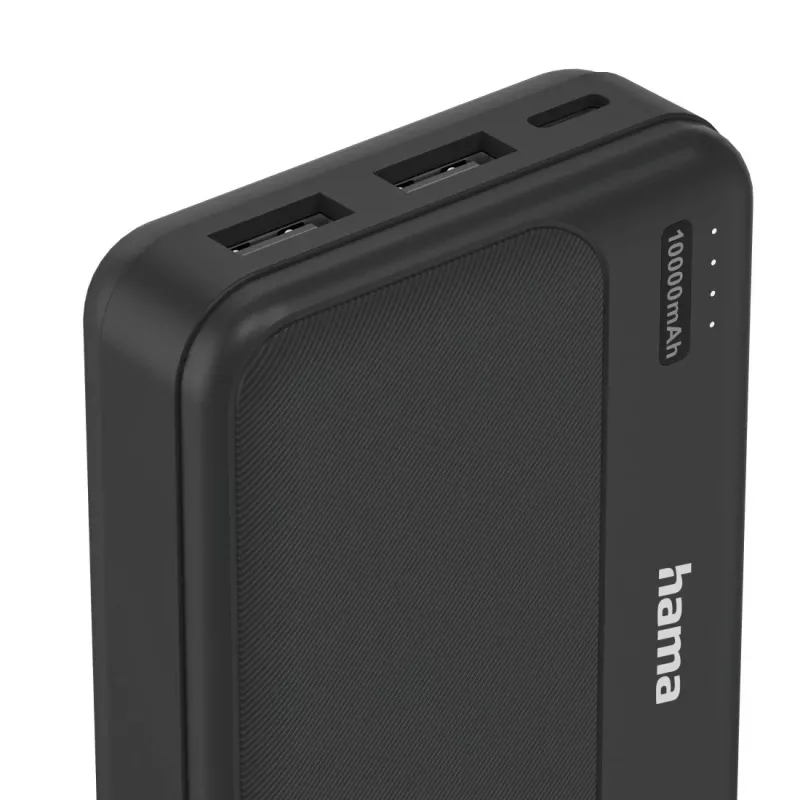 Hama Pocket 10 litiumpolymeeri (LiPo) 10000 mAh musta