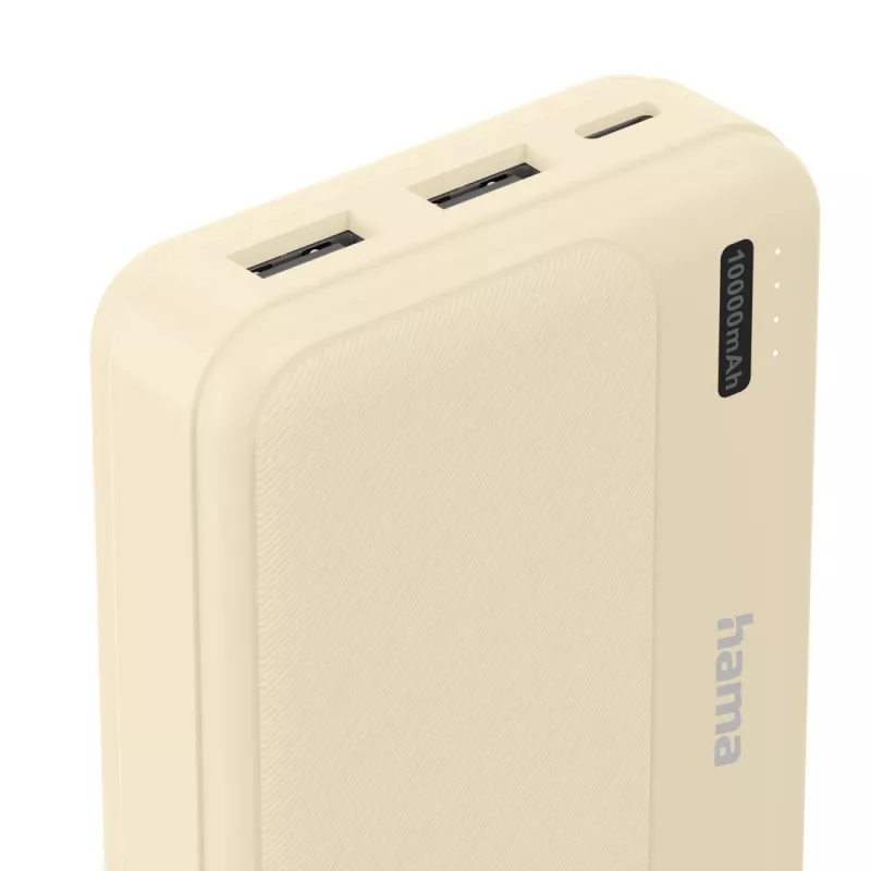 Hama Pocket 10 litiumpolymeeri (LiPo) 10000 mAh hiekka