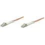 EFB Elektronik O0310.5 Duplex-kuituoptinen kytkentäkaapeli, LC-LC, OM2 50/125 µm, LSZH, 5 m, oranssi
