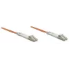 EFB Elektronik O0310.5 Duplex-kuituoptinen kytkentäkaapeli, LC-LC, OM2 50/125 µm, LSZH, 5 m, oranssi