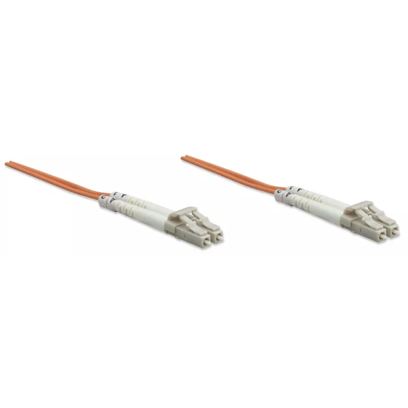 EFB Elektronik O0310.5 Duplex-kuituoptinen kytkentäkaapeli, LC-LC, OM2 50/125 µm, LSZH, 5 m, oranssi