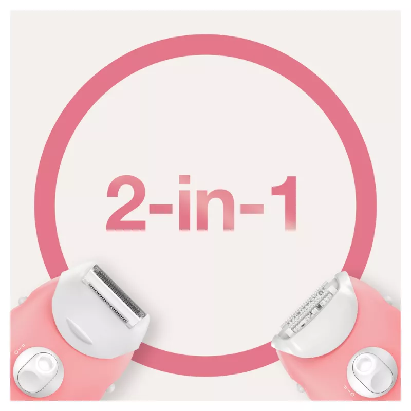 Braun Silk-epil 3-277 epilaattori, valkoinen/pinkki