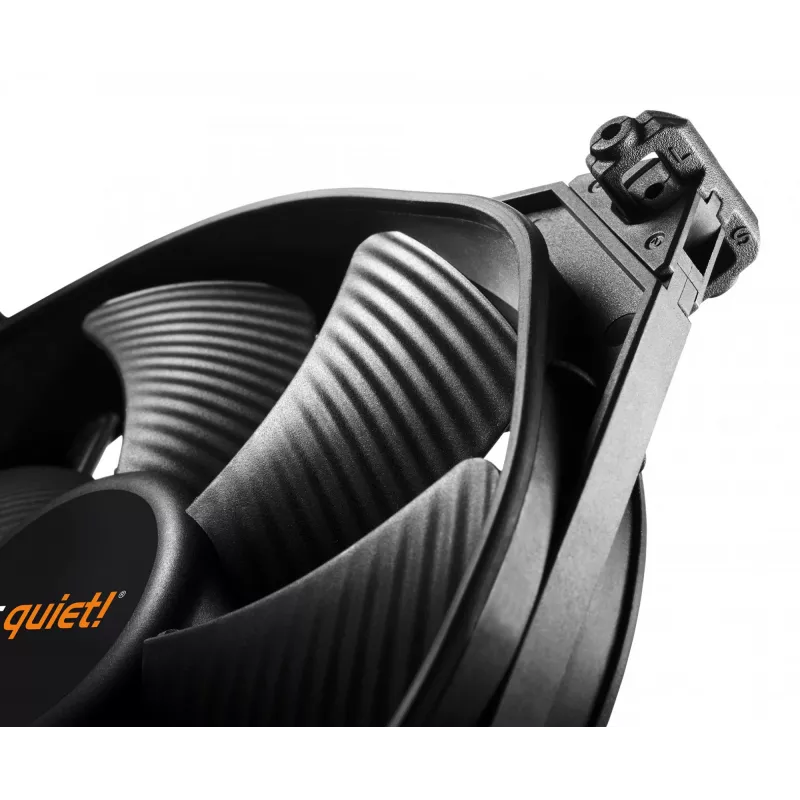 be quiet! SilentWings 3 tietokonekotelon tuuletin 14 cm musta