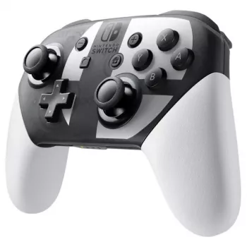 Nintendo Switch Pro ohjain Super Smash Bros. Ultimate Edition musta, harmaa, valkoinen Bluetooth-peliohjain analoginen / digitaalinen Nintendo Switch