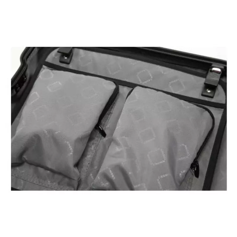 Acer GP.BAG11.009 matkalaukku trolley musta alumiini, polykarbonaatti (PC)