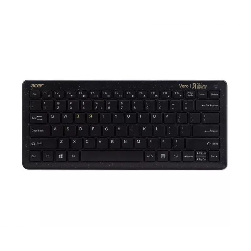 Acer Chrome yhdistelmäsarja, näppäimistö, hiiri sisältyy, universaali, RF Wireless, QWERTY, musta
