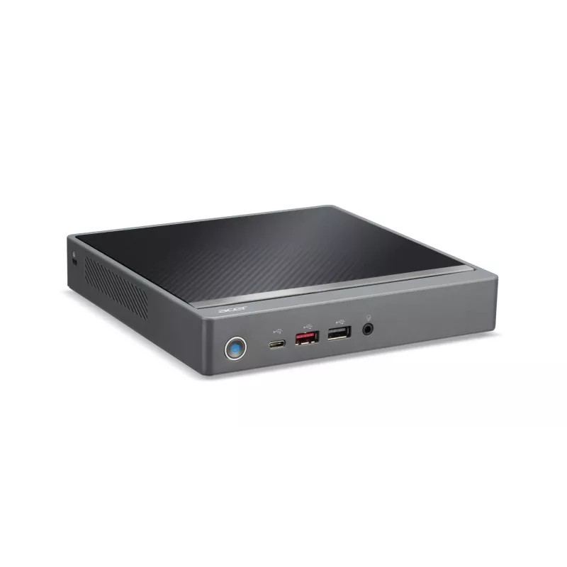 Acer Veriton N2595GT Intel Core 5 120U 16 GB DDR5-SDRAM 512 GB SSD Windows 11 Pro Mini-PC musta