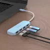 j5create ympäristöystävällinen USB-C–4-porttinen Type-A Gen 2 -keskitin