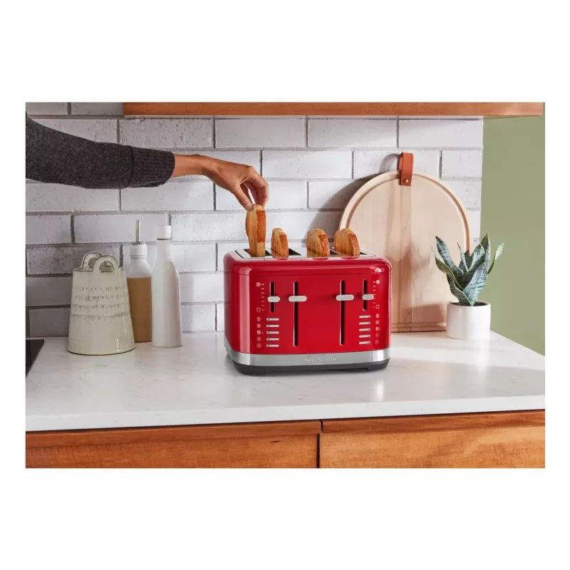 KitchenAid 5KMT4109EER 7 4 viipaletta 1640 W punainen, ruostumaton teräs