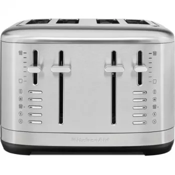 KitchenAid 859711675290 leivänpaahdin 7 4 viipaletta 1640 W ruostumaton teräs