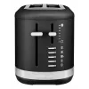 KitchenAid 859711684250 leivänpaahdin 7 2 viipaletta 980 W musta, ruostumaton teräs