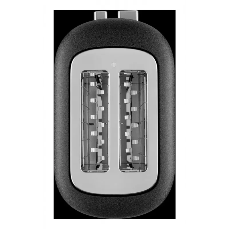 KitchenAid 859711684250 leivänpaahdin 7 2 viipaletta 980 W musta, ruostumaton teräs