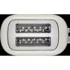 KitchenAid 859711684260 leivänpaahdin 7 2 viipaletta 980 W musta, ruostumaton teräs, valkoinen