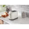 KitchenAid 859711684260 leivänpaahdin 7 2 viipaletta 980 W musta, ruostumaton teräs, valkoinen