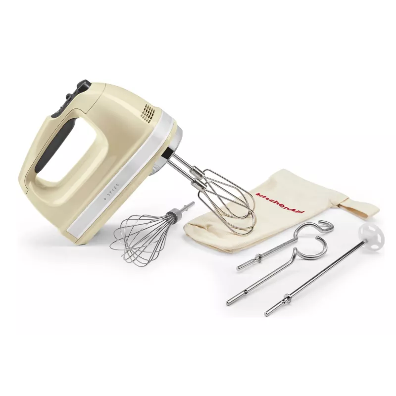 KitchenAid 5KHM9212EAC käsivatkain 85 W kermanvärinen, hopea