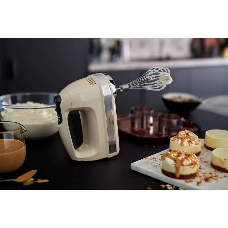 KitchenAid 5KHM9212EAC käsivatkain 85 W kermanvärinen, hopea