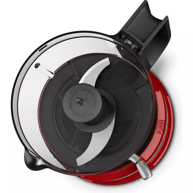 KitchenAid 5KFC3516EER 0,83 l 240 W musta, punainen, ruostumaton teräs