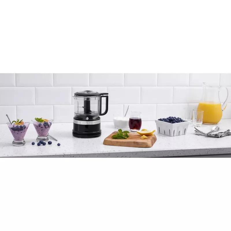 KitchenAid 5KFC3516EOB 0,83 l 240 W musta, ruostumaton teräs