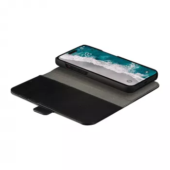 dbramante1928 Stockholm – iPhone 17e/16e/15/14/13 – musta, folio, Apple, iPhone 17e/16e/15/14/13, musta