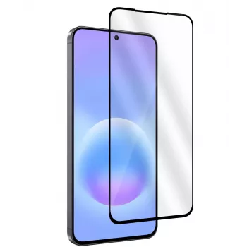 eSTUFF Samsung Galaxy A57 näytönsuojakalvo. Täysi peitto karkaistua lasia. Titan Shield 1 kpl