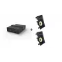 Vivolink Audiopack subwoofer + 2 x Premium-upotettavaa kaiutinta (Limited Bundle Pack Offer) musta johdollinen 110 W