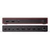 Lenovo ThinkPad USB4 Smart Dock 5500 135W virtalähteellä johdollinen musta