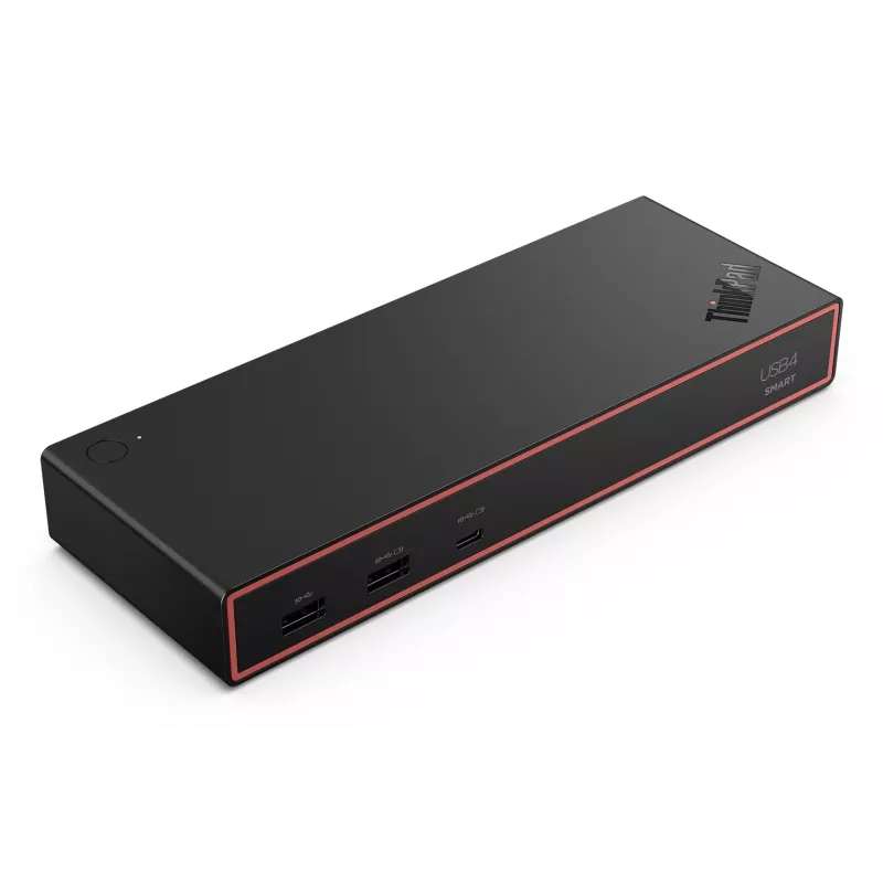 Lenovo ThinkPad USB4 Smart Dock 5500 135W sovittimella johdollinen musta