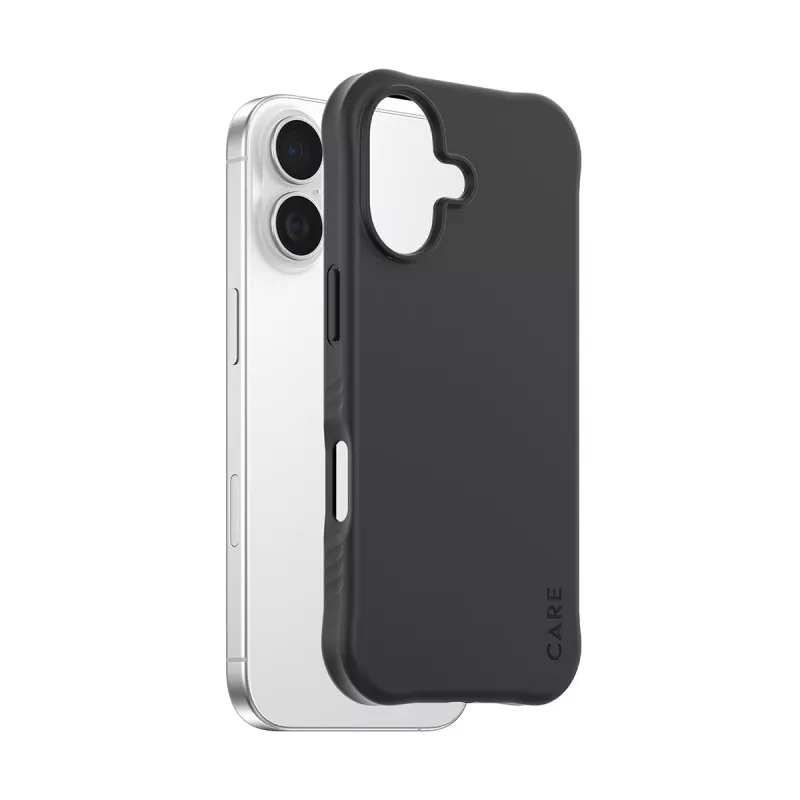 PanzerGlass CARE™ by ® Samba Case musta MagSafe-yhteensopiva iPhone 17 | Bulk