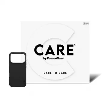 PanzerGlass CARE™ by ® Samba Case musta MagSafe-yhteensopiva iPhone 17 Pro | suurpakkaus