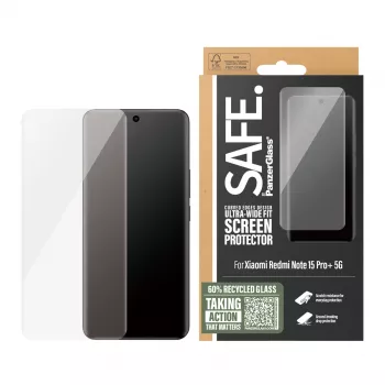 PanzerGlass SAFE. by ® näytönsuoja Xiaomi Redmi Note 15 Pro+ 5G | Ultra-Wide Fit