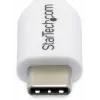 StarTech.com 1 m (3,3 ft) valkoinen USB-C-latauskaapeli 2 kpl:n pakkaus, USB-C-kaapeli, USB 2.0 Type-C kannettavan tietokoneen latauskaapeli, 60 W 3 A Power Delivery, TPE-päällyste, USB-C-tiedonsiirtokaapeli, M/M