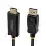 StarTech.com 2 m DisplayPort-HDMI-adapterikaapeli tartuntavarmoilla liittimillä, 4K 60 Hz, HDR, yksisuuntainen DP-HDMI-videomuunnin, DP-työpöytä-HDMI-näyttö