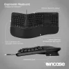 Incase Designed by Microsoft ergonominen näppäimistö Office USB QWERTY musta