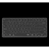 Rapoo UCK-6001 erittäin ohut näppäimistö 8-in-1 USB-C-monitoimisovittimella, QWERTZ