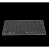 Rapoo UCK-6001 erittäin ohut näppäimistö 8-in-1 USB-C-monitoimisovittimella, QWERTZ