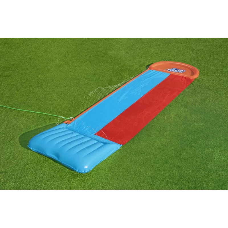 Bestway H2OGO! kaksinkertainen vesiliukumäki Tsunami Splash -rampilla 4,88 m