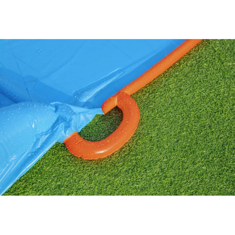 Bestway H2OGO! kolminkertainen liukumäki Tsunami Splash -rampilla 4,88 m
