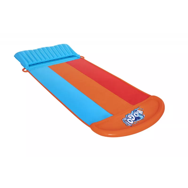 Bestway H2OGO! kolminkertainen liukumäki Tsunami Splash -rampilla 4,88 m