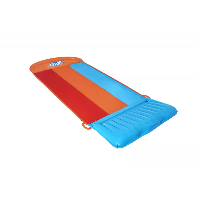 Bestway H2OGO! kolminkertainen liukumäki Tsunami Splash -rampilla 4,88 m