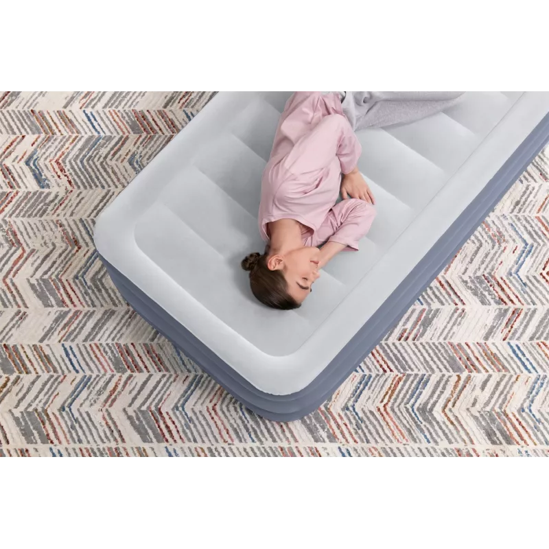 Bestway Tritech ilmapatja Twin integroidulla AC-pumpulla ja antimikrobisella pinnoitteella 1,91 m x 97 cm x 51 cm