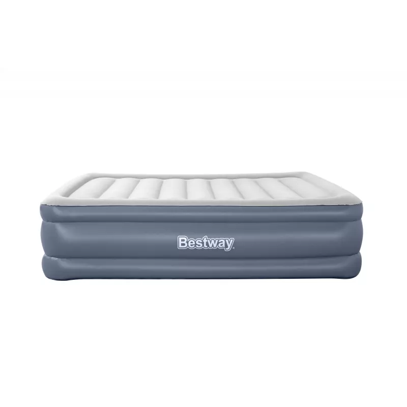 Bestway Tritech ilmapatja Queen integroidulla AC-pumpulla ja antimikrobisella pinnoitteella 2,03 m x 1,52 m x 51 cm