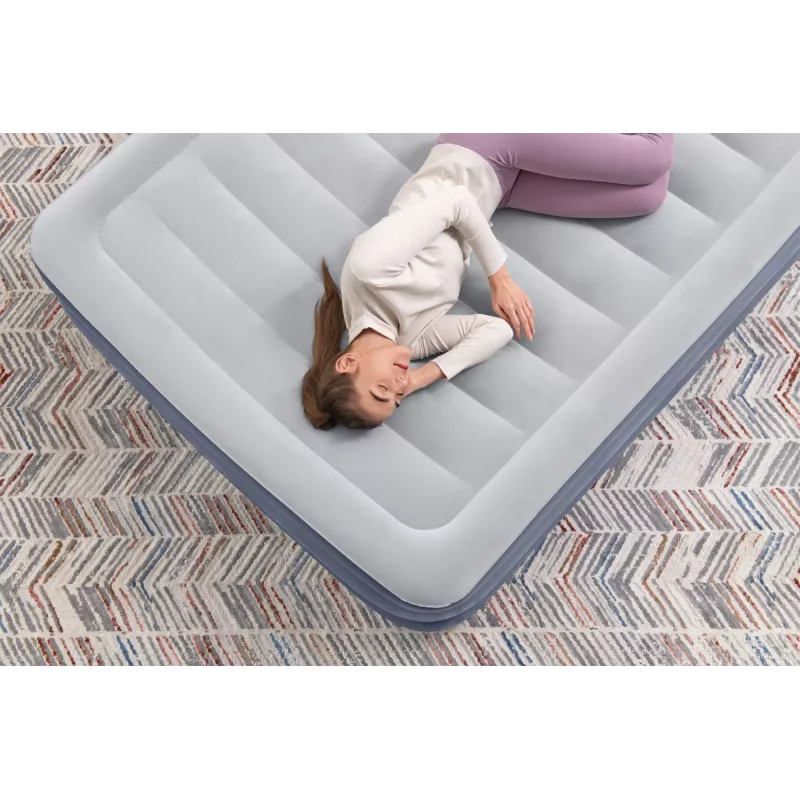 Bestway Tritech ilmapatja Queen integroidulla AC-pumpulla ja antimikrobisella pinnoitteella 2,03 m x 1,52 m x 51 cm